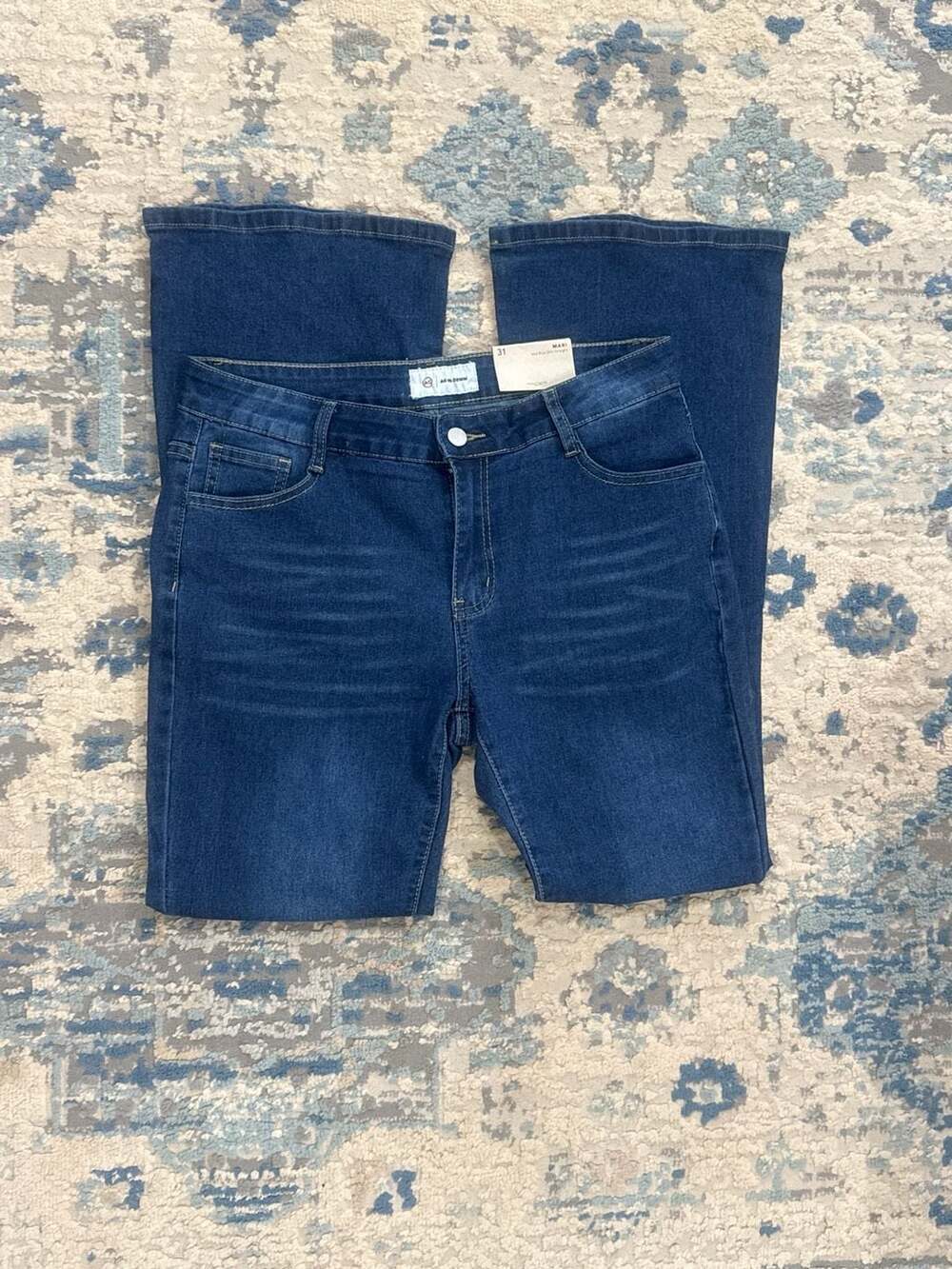 AG Adriano Goldschmied Mari Mid-Rise Slim Straight Jeans Size 31 NWT